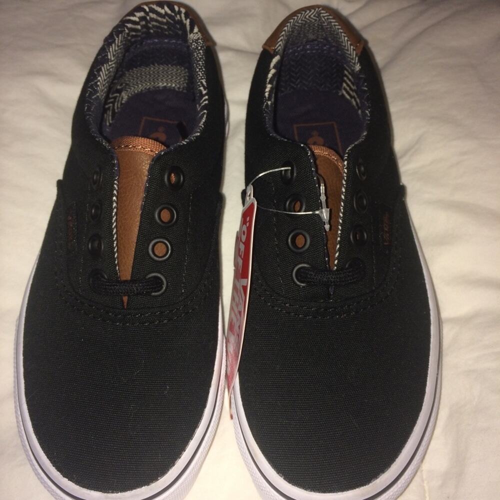 Vans Kids Era 59 Shoes Sneakers Black Size 12.5 NWT